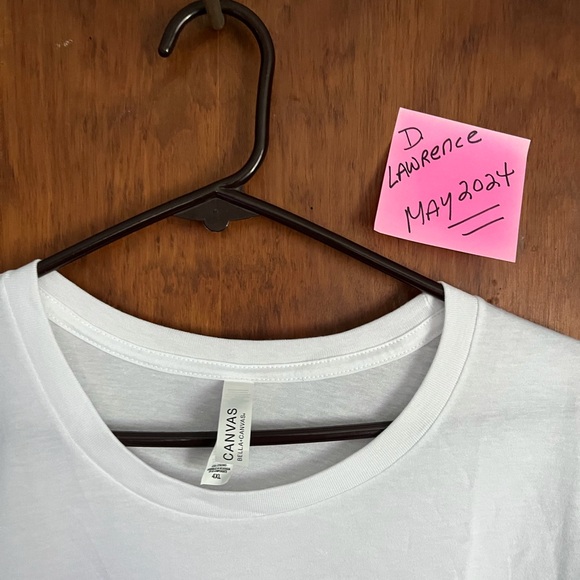 Men’s white short sleeve Disney t-shirt.  Bella Canvas Co.  size 4XL. - Picture 4 of 5